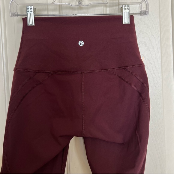 RARE! Lululemon 🍋 Wunder Under Pant Hi-Rise Laser Cut Size 4 - Picture 5 of 10